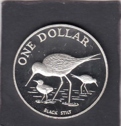 Beschrijving: 1 Dollar BLACK STILT